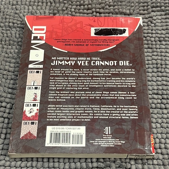 Demon graphic novel volume 1 paperback book - Picture 2 of 16